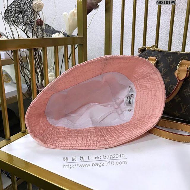 CELINE女士帽子 賽琳簡約漁夫帽遮陽帽  mm1047